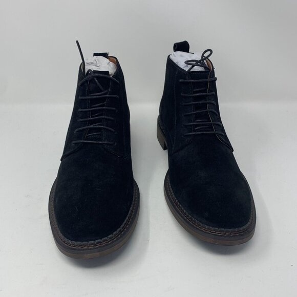 Vintage Foundry Co. Otto VF1541 Chukka Boots Men 8.5 Black Leather Lace Up S0677 main image 9